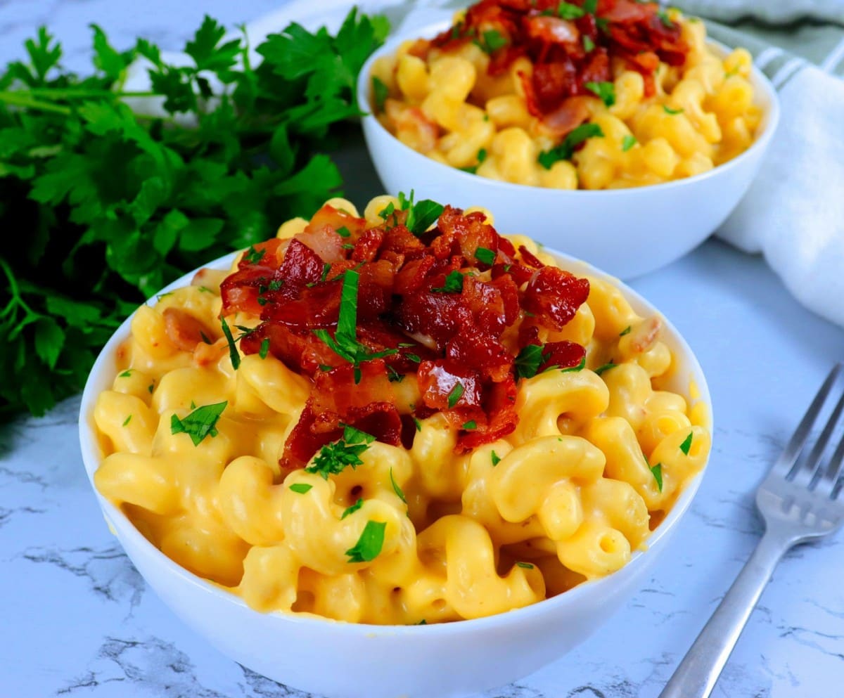 macaroni and cheese with bacon instant pot