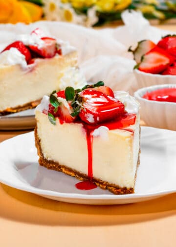 Strawberry Swirl Cheesecake - Meals by Molly
